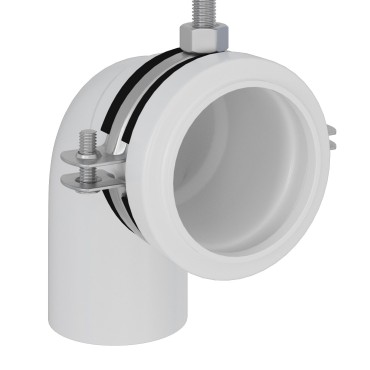 vidaXL Αξεσουάρ Μπάνιου Στήριξης Μπλε Ατσάλι 50 x 17.5 x 139 εκ