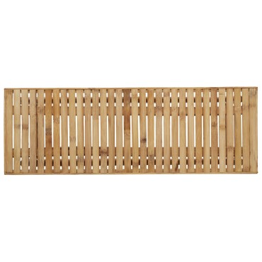 vidaXL Πάγκος Κήπου  110x38x45cm μπαμπού 1 τεμ.