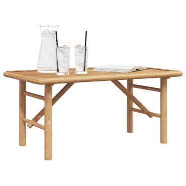 vidaXL Τραπεζάκι σαλονιού 90x50x43cm Μπαμπού 1 τεμ.