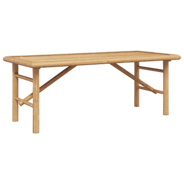 Τραπεζάκι σαλονιού vidaXL 110x50x43cm από μπαμπού 1 τεμ.
