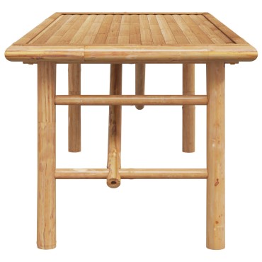 Τραπεζάκι σαλονιού vidaXL 110x50x43cm από μπαμπού 1 τεμ.