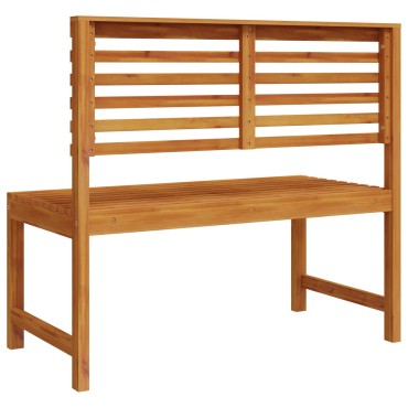 vidaXL Κήπος Πάγκος 100x50x91cm Μασίφ Ξύλο Ακακίας