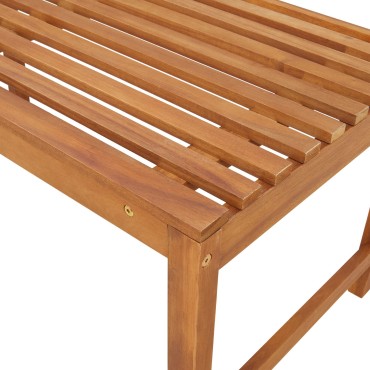 vidaXL Κήπος Πάγκος 100x50x91cm Μασίφ Ξύλο Ακακίας