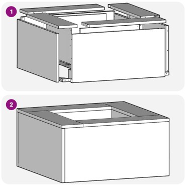 vidaXL Φωτιά Μπολ Μαύρο 80 x 80 x 40 cm Ατσάλι Σκληρυθέν στον Αέρα