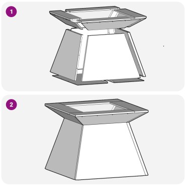 vidaXL Φωτιά 48x48x40 εκ Ανθεκτικός Χάλυβας