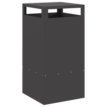 vidaXL Φλόγιστρο Μαύρο 50x50x100 εκ Ατσάλι