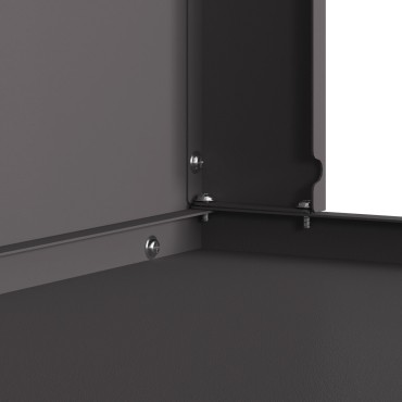 vidaXL Σόμπα με Καμινάδα Μαύρη 80x50x96 εκ Ατσάλι