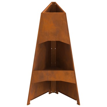 vidaXL Φουτουάρ Πυραμίδα 50x45x95 cm Σιδηρικό