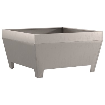 vidaXL Φωτιά Μπολ Σκ rusty 80 x 80 x 43 εκ. Ατσάλι Σκληρυθέν στον Αέρα