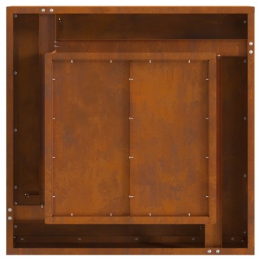 vidaXL Φωτιά σε μπολ Σκ rusty Ατσάλι Σκληρυθέν στον Αέρα