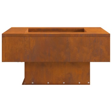 vidaXL Φωτιά σε μπολ Σκ rusty Ατσάλι Σκληρυθέν στον Αέρα