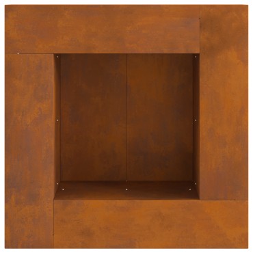 vidaXL Φωτιά σε μπολ Σκ rusty Ατσάλι Σκληρυθέν στον Αέρα