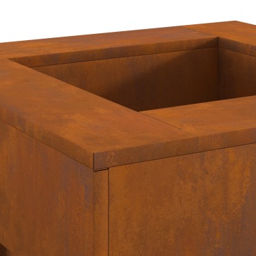 vidaXL Φωτιά σε μπολ Σκ rusty Ατσάλι Σκληρυθέν στον Αέρα