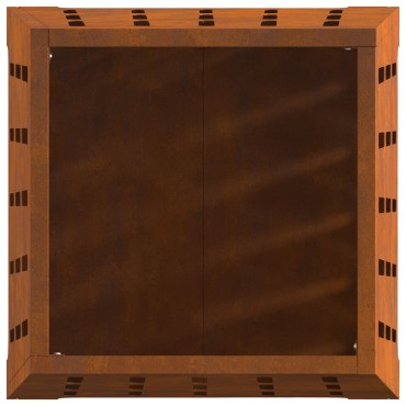 vidaXL Τζάκι Τετράγωνο 50x50x70 εκ. Από Χάλυβα