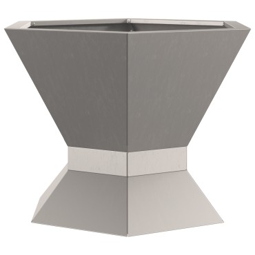 vidaXL Φωτιά Μπολ Σκ rusty 50 x 50 x 40 cm Ατσάλι Σκληρυθέν στον Αέρα