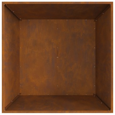 vidaXL Τζάκι Τετράγωνο 80x80x40 εκ. Ανθεκτικό στη Φθορά