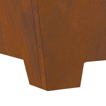 vidaXL Τζάκι Τετράγωνο 80x80x40 εκ. Ανθεκτικό στη Φθορά