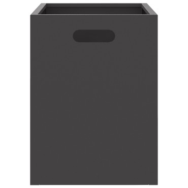vidaXL Εστία Φωτιάς Ορθογώνια Μαύρη 50x30x40 εκ. Ατσάλι