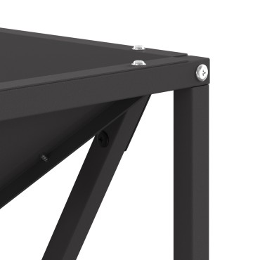 vidaXL Σόμπα φωτιάς Τετράγωνη Μαύρη 50x50x35 εκ Ατσάλι