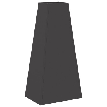 vidaXL Φωτιστικό Κάτω Χώρου Μαύρο 50x35x100 εκ. Ατσάλι