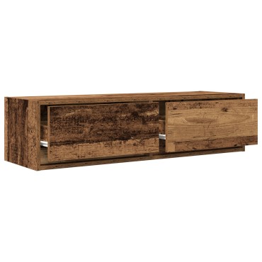 vidaXL Κιβώτιο Τηλεόρασης Παλιού Ξύλου 100x31x25,5cm Επεξεργασμένο Ξύλο