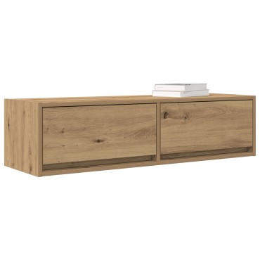 vidaXL Έπιπλο τηλεόρασης Artisan Oak 100x31x25,5cm Επεξεργασμένο ξύλο