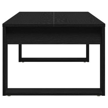 vidaXL Καφέ Τραπεζάκι Μαύρο Δρυς 102x50x35cm Ξύλο Επεξεργασμένο