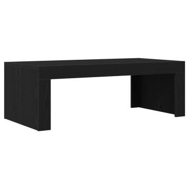 vidaXL Τραπεζάκι Καφέ Μαύρο Δρυς 102x50x35cm Επεξεργασμένο Ξύλο 1 τεμ.