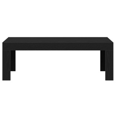 vidaXL Τραπεζάκι Καφέ Μαύρο Δρυς 102x50x35cm Επεξεργασμένο Ξύλο 1 τεμ.