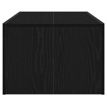 vidaXL Τραπεζάκι Καφέ Μαύρο Δρυς 102x50x35cm Επεξεργασμένο Ξύλο 1 τεμ.