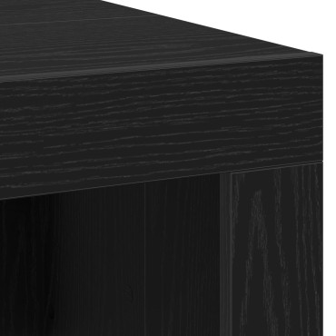 vidaXL Τραπεζάκι Καφέ Μαύρο Δρυς 102x50x35cm Επεξεργασμένο Ξύλο 1 τεμ.