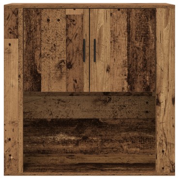 vidaXL Ντουλάπα Τοίχου Παλιό Ξύλο 80x33x80cm Επεξεργασμένο Ξύλο 1 τεμ.