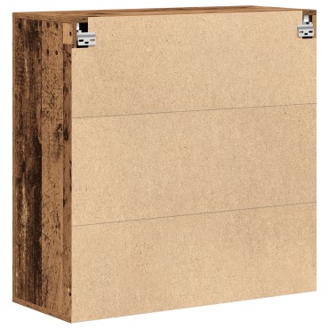vidaXL Ντουλάπα Τοίχου Παλιό Ξύλο 80x33x80cm Επεξεργασμένο Ξύλο 1 τεμ.