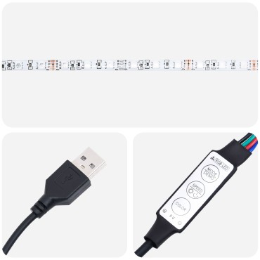 vidaXL Κονσόλα Τηλεόρασης LED Μαύρη Δρυς 30,5x30x102cm Επεξεργασμένο Ξύλο 1 τεμ.