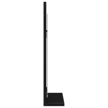 Καθρέφτης μπάνιου vidaXL Μαύρο Δρυς 50x12x60cm Επεξεργασμένο ξύλο