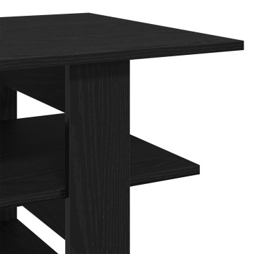 vidaXL Τραπέζι Καφέ Μαύρη Δρυς 102x55x42cm Επεξεργασμένο Ξύλο 1 τεμ.