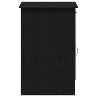 vidaXL Γραφείο Μαύρο Δρυς 100x50x76cm από Επεξεργασμένο Ξύλο 1 τεμ.