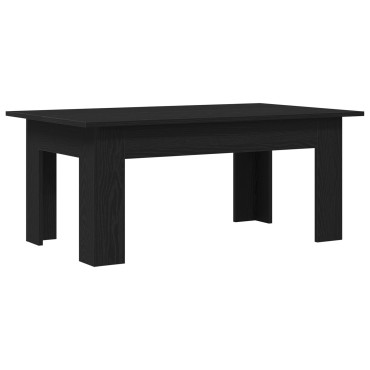 vidaXL Τραπεζάκι Σαλονιού Μαύρο Δρυς 100x60x42cm Επεξεργασμένο Ξύλο 1 τεμ.