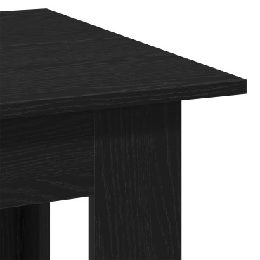 vidaXL Τραπεζάκι Σαλονιού Μαύρο Δρυς 100x60x42cm Επεξεργασμένο Ξύλο 1 τεμ.