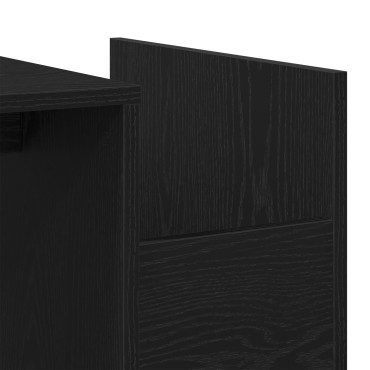 vidaXL Τραπεζάκι καφέ Μαύρο Δρυς 90x45x35cm Από ξύλο 1 τεμ.