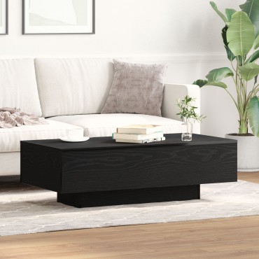vidaXL Τραπέζι καφέ Μαύρη Δρυς 100x30x36,5cm Επεξεργασμένο ξύλο 1 τεμ.