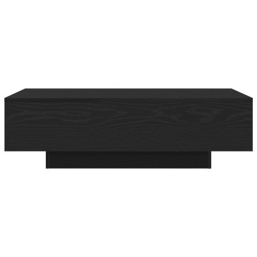 vidaXL Τραπέζι καφέ Μαύρη Δρυς 100x30x36,5cm Επεξεργασμένο ξύλο 1 τεμ.