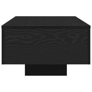 vidaXL Τραπέζι καφέ Μαύρη Δρυς 100x30x36,5cm Επεξεργασμένο ξύλο 1 τεμ.