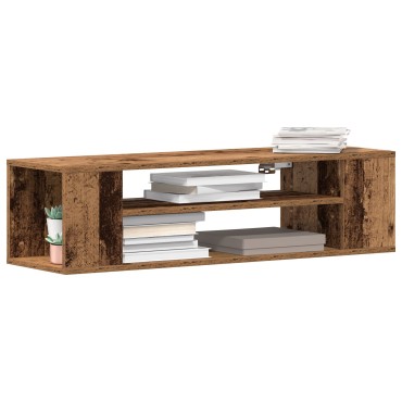 vidaXL Κάβο Τηλεόρασης Τοίχου από Παλιό Ξύλο 100x30x26,5cm Επεξεργασμένο Ξύλο
