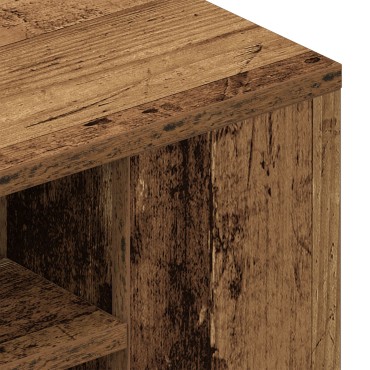 vidaXL Κάβο Τηλεόρασης Τοίχου από Παλιό Ξύλο 100x30x26,5cm Επεξεργασμένο Ξύλο