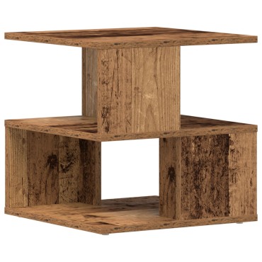 vidaXL Τραπέζι Πλευρικής από Αρχαίο Ξύλο 40x40x40cm 1 τεμ.