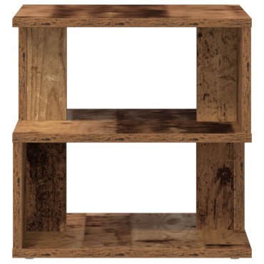 vidaXL Τραπέζι Πλευρικής από Αρχαίο Ξύλο 40x40x40cm 1 τεμ.