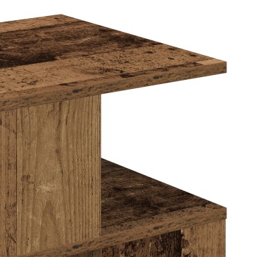 vidaXL Τραπέζι Πλευρικής από Αρχαίο Ξύλο 40x40x40cm 1 τεμ.