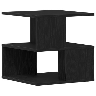 vidaXL Τραπέζι Ψηλού Σαλονιού Μαύρο Δρυς 40x40x40cm Φτιαγμένο από Ξύλο 1 τεμ.
