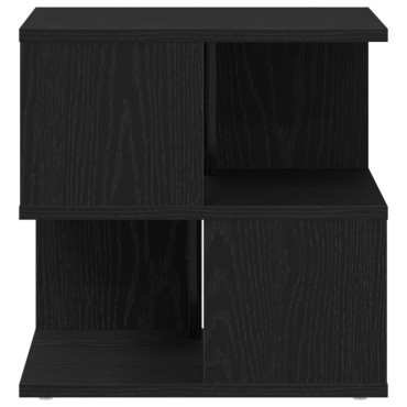 vidaXL Τραπέζι Ψηλού Σαλονιού Μαύρο Δρυς 40x40x40cm Φτιαγμένο από Ξύλο 1 τεμ.
